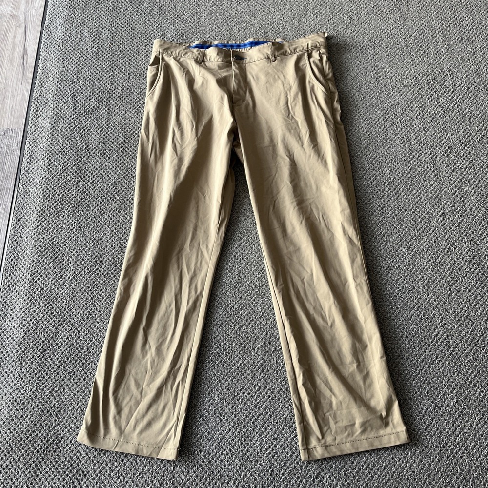 Twillory Men's Performance Technical‎ Pants: Size 38 X32. Golf Pants, , Khaki